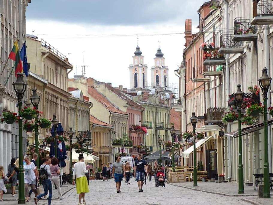 Modern Flat In Old Town Kaunas - Free Parking & Self Check-In Exterior foto